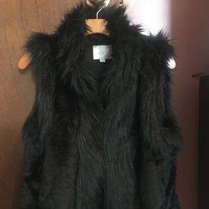 LOFT Faux Fur Vest
